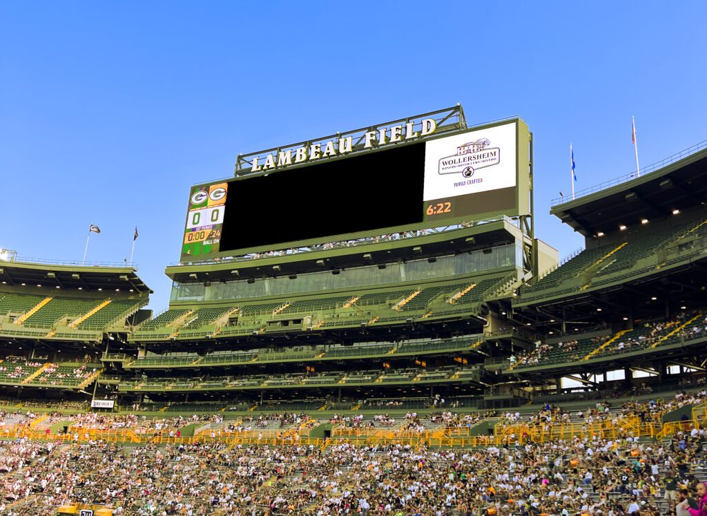 Section 354 at Lambeau Field 